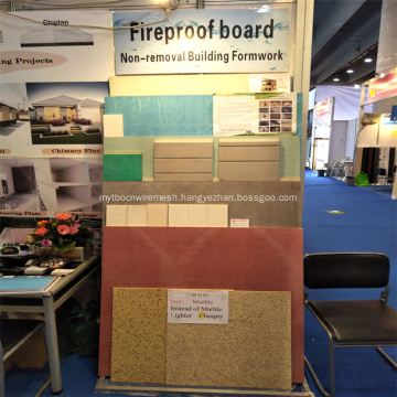 Fiberglass Mesh Fireproofing 6mm Magnesium Oxide Board